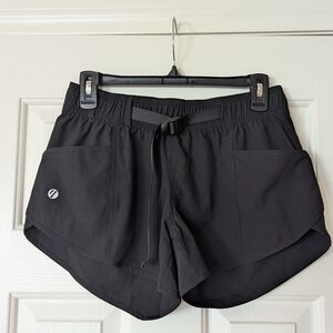 Active USA Black Women's Athletic Shorts